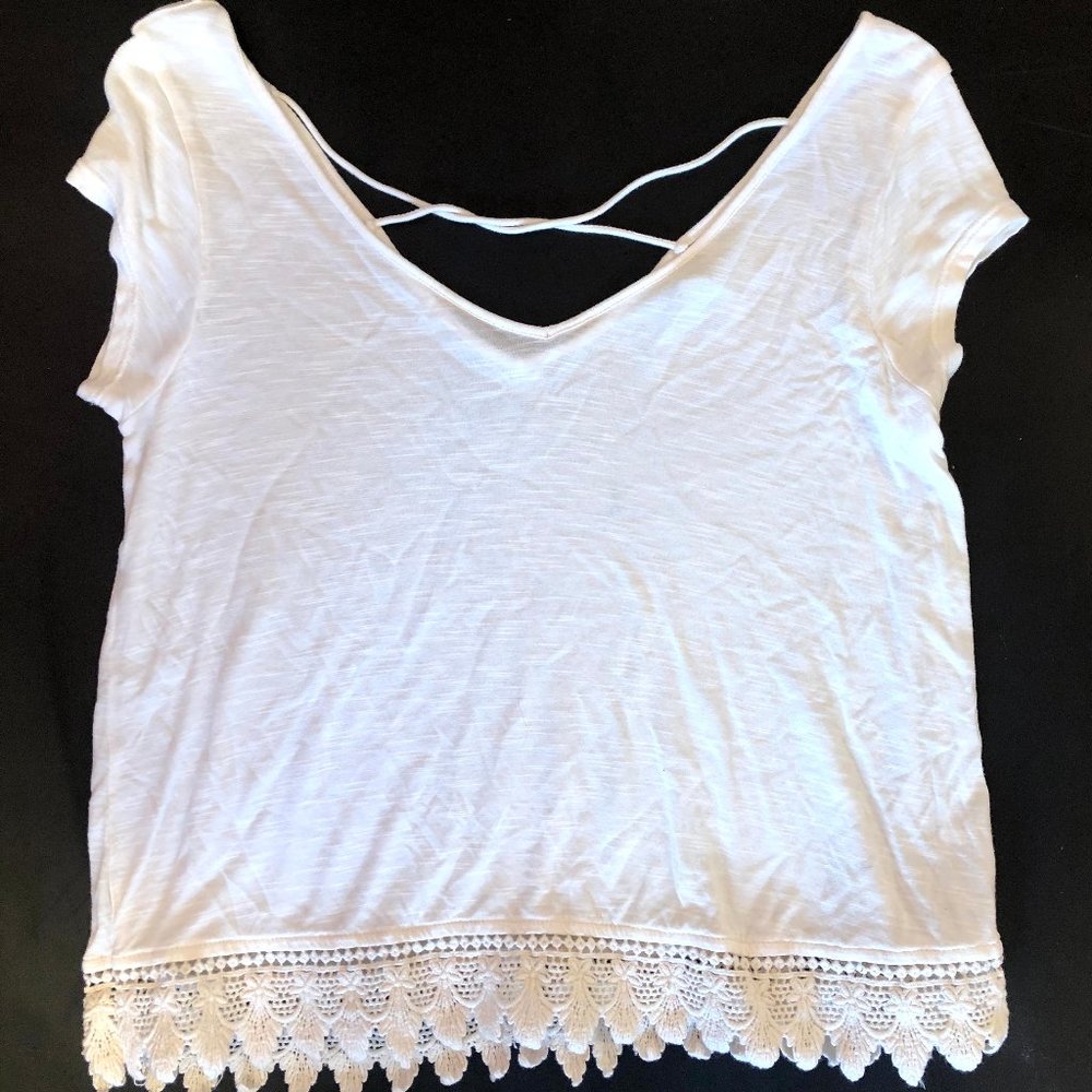 American Eagle Open-Back Top